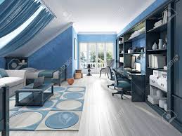 Maybe you would like to learn more about one of these? Habitacion De Los Ninos De Lujo Para Los Dos Adolescentes Habitacion Con Dos Camas Y Un Sistema De Almacenamiento Para Libros Y Decoracion Render 3d Fotos Retratos Imagenes Y Fotografia De Archivo