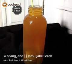 Wedang Jahe Jamu Jahe Sereh In 2021