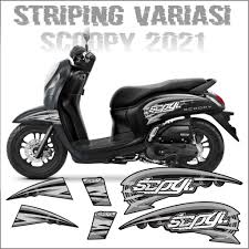 Bandingkan juga scoopy 2021 dengan rivalnya seperti genio, beat dan. Harga Striping Scoopy Variasi Terbaik Aksesoris Sepeda Motor Otomotif Agustus 2021 Shopee Indonesia