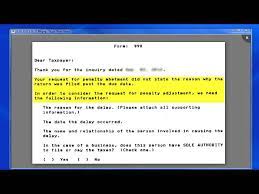 Administrative waiver and first time penalty abatement; How Not To Write A Letter To The Irs Requesting Abatement For Form 990 Late Filing Penalties Youtube