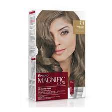 Para cobrir as raízes sem fazer uma nova coloração. Amend Magnific Color Coloracao Creme 7 1 Louro Cinza Natural Coloracao De Cabelo Magazine Luiza