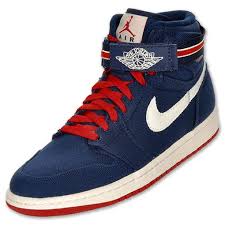 Air Jordan Retro 1 High Strap Men S Basketball Shoes Finishline Com Midnight Navy Varsity Red Sail Air Jordans Retro Trending Shoes Air Jordans