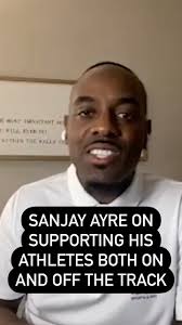 Sanjay Ayre talks about how he provides opportunities for athletes in his  track club outside of track and field while they also compete and train at  the highest level