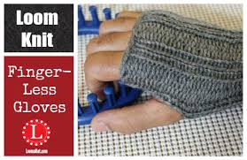 Gloves should fit the average ladies hand. Fingerless Gloves On A Knitting Loom