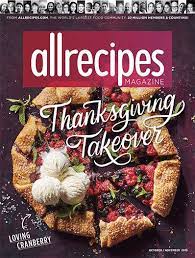 Allrecipes Magazine From Magazine Store Has Delicious Recipe Ideas For Every Meal And Occasion Subscribe Now For New Food Magazine Allrecipes Magazine Recipes