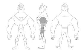 Modelsheet Joelson De Souza Blueprint Model Sheet Diseno De Personajes Plantilla De Cuerpo Concepto De Personaje