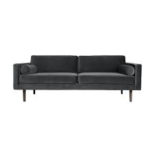 Sanft stützende polster, weich glänzende bezüge und exakte passform verleihen dem sofa die perfekte. Broste Sofa Wind Samt In 9 Wunderschonen Farbvarianten