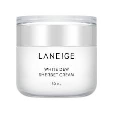The moisturizing brightening cream soothes tired skin irritated by sunlight with its sherbet texture and helps skin look bright and clear. Laneige White Dew Sherbet Cream 50ml For Sale Online Ebay