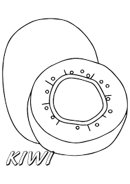 You can print or color them online at getdrawings.com for absolutely free. Kiwi Fruit Coloring Pages Books 100 Free And Printable