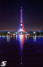 Eiffel tower was built as the centerpiece of and the entrance to the 1889 exposition of paris, a world's fair to celebrate the centennial of the french revolution. French Flag Paris Tour Eiffel Beautiful Paris Eiffel Tower