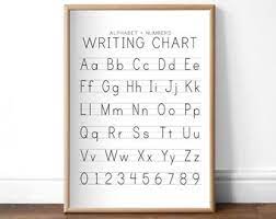 Dna sequence, rna sequence, etc. Alphabet Writing Etsy