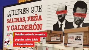La solicitud de la consulta ciudadana para enjuiciar a los expresidentes está en manos de suprema corte de justicia de la nación, amparada con más de 2 millones 500 mil firmas. Detalles Sobre La Consulta Popular Sobre Juicio A Expresidentes Youtube