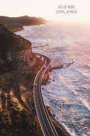 Sea Cliff Bridge In Clifton Australia Sea Cliff Bridge New South Wales Cantilever Bridge