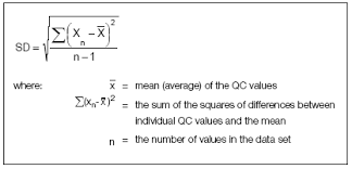 Type in the standard deviation formula. Standard Deviation Sd