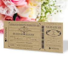 Hochzeitskarte bording / geldgeschenk zur hochzeit. Danksagung Hochzeit Vintage Boarding Pass Bestellen