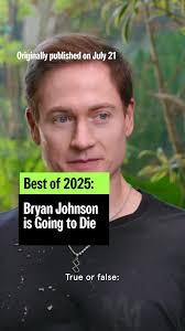 Bryan Johnson's Quest for Longevity in 2025