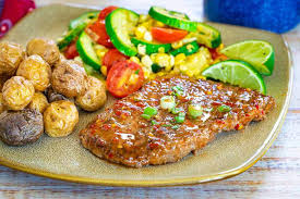 Serve warm over mashed potatoes and spoon the extra gravy over top of the finished plate. Chili Lime Cube Steaks Easy Healthy Dinner Recipe Without Flour
