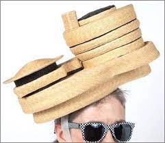 Hat As Crown Battle Cap Halo Or Horns Hats Accessories Hats Balenciaga Hat