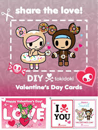 Valentine S Day Diy Cards Tokidoki Valentine S Day Diy Kawaii Valentine Diy Cards