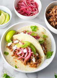 Pork Tinga Spicy Mexican Shredded Pork Tacos Recipe Pork Tinga Recipe Shredded Pork Tacos Pork Tacos