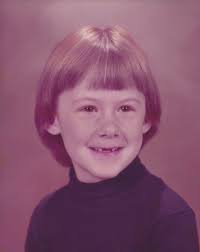 This used to be the cutest little photo of my mom's sister, Thelma. I'm  really shocked at how many old photos have gone blurry, and even photos  taken when I was a