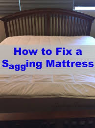 How To Fix A Sagging Mattress 8 Easy Tricks In 2020 Sagging Mattress Cheap Mattress Sagging Bed