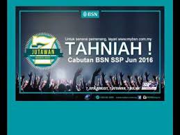 Yang penting, macam mana cara semak sijil simpanan premium bsn? Keputusan Ssp Bsn Bulan Jun 2016 Video Dailymotion