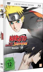 Il maestro e il discepolo (italian) naruto shippūden: Naruto Shippuden The Movie 2 Bonds Mediabook Limited Special Edition Dvd Blu Ray 4260394337359