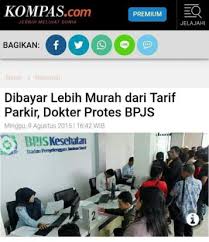 Dalam pidatonya, prabowo menyatakan banyak dokter bergaji lebih kecil dari tukang parkir kendaraan. Tukang Parkir Dan Dokter Bpjs Swamedium