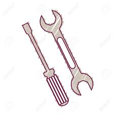 Check spelling or type a new query. Wrench And Screwdriver Repair Tools Icon Over White Background Royalty Free Cliparts Vectors And Stock Illustration Image 64515118
