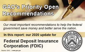 17,548 likes · 116 talking about this. Priority Open Recommendations Federal Deposit Insurance Corporation