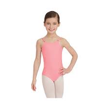 girls capezio dance camisole leotard with adjustable straps