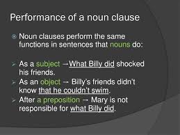 They cannot stand alone and need to be part of an independent clause to form a complete sentence. Ppt Noun Clauses Powerpoint Presentation Free Download Id 2450264