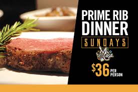 Restaurant menu, map for the prime rib located in 20006, washington dc, 2020 k st nw. Prime Rib Dinner Sundays Las Vegas Hotels Silverton Casino