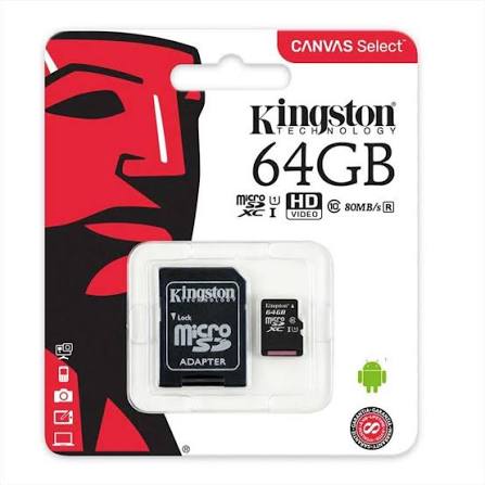 MEMORIA MICRO SD 64GB