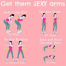 Hold for a count of one. 23 Matronly Upper Arms Ideas Arm Workout Fitness Diet Get In Shape