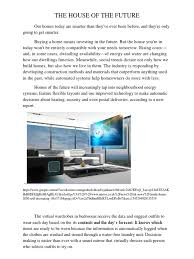Maybe you would like to learn more about one of these? The House Of The Future Referat Docx Internet Of Things Technology Engineering