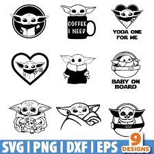 Free Free 341 Baby Yoda Svg SVG PNG EPS DXF File