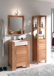 Meuble Salle De Bains En Bois Massif Avec Vasque Simple A Prix Tout Doux Meuble Salle De Bain Salle De Bain Teck Salle De Bain Bois