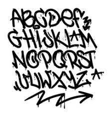 Es ist nichts anderes als das schreiben von hand, meistens an . Graffiti Alphabet Vector Images Over 11 000