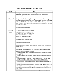 Teks ucapan ybhg dato dr. Teks Majlis Apresiasi Tahun 6 2018 Docx