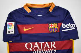 Customize jersey fc barcelona 2015/16 with your name and number. 2015 16 Fc Barcelona Shirt S Boys Football Soccer European Clubs Spanish Clubs Fc Barcelona Classic Shirts Com