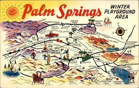 Palm Springs California Palm Springs Map Palm Springs Travel And Tourism