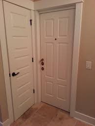 Safe Room Closet Steel Security Door Bathroom To Closet Mdf Panel Multi Point Locking System Steel Security Doors Safe Room Security Door