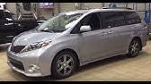The base sienna model starts at just $28,850* and offers great standards features. 2016 Toyota Sienna Se Review Youtube