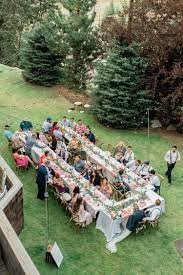 High School Sweethearts Have A Romantic Diy Outdoor Airbnb Wedding In Flathead Lake Montana Madison Heafner Airbnb Wedding High School Sweethearts Lush Wedding