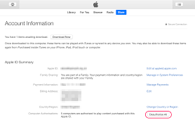 Not more than 5 computers can be associated with your account. I Can T Deauthorize Devices I No Longer H Apple Community