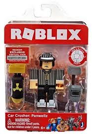 Amazon Com Roblox Car Crusher Panwellz Single Figure Core Pack With Exclusive Virtual Item Code Toys Games Giftryapp Roblox Pop Toys Toys
