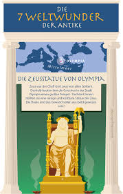 Ein beeindruckender tempel benötigt eine ebenso imposante statue. Die Zeusstatue Von Olympia Kindergrafik Unterrichtsmaterial Im Fach Sachunterricht In 2021 Zeus Statue Zeus Kinder Grafiken