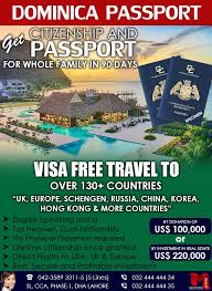 Get Dominica Passport Free Travel Educational Consultant Business Visa